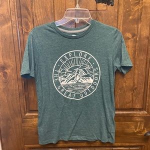 Old Navy boys T-shirt, size XL, color: green